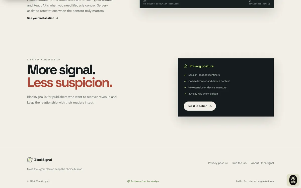 Cover image for BlockSignal