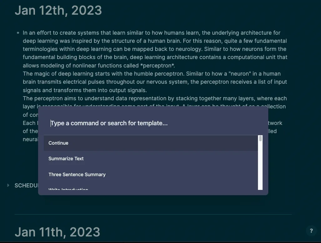 Cover image for Logseq GPT-3 Plugin