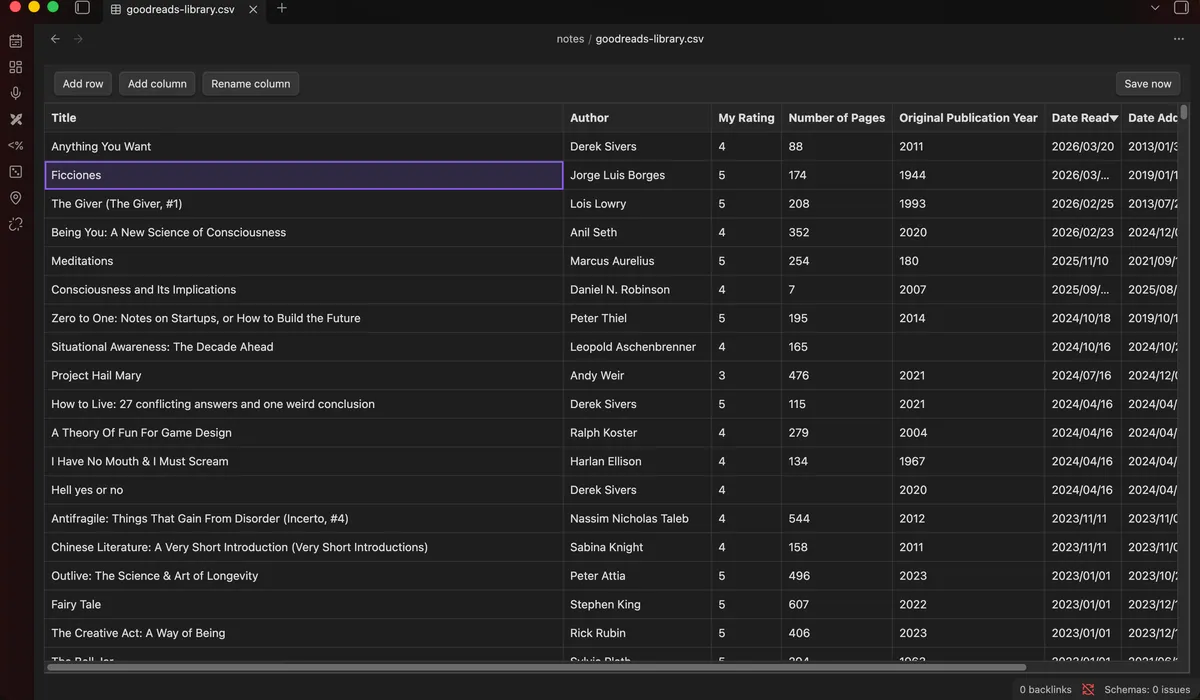 Cover image for Obsidian CSV Editor