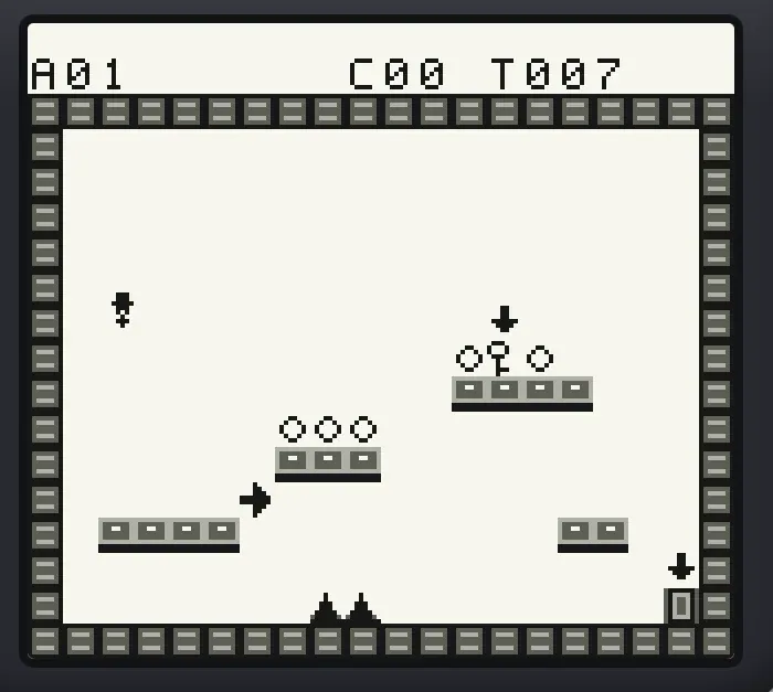 Pogo Panic Adventure room gameplay screenshot