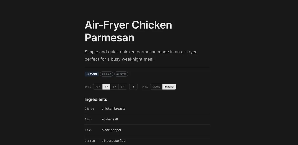 Cover image for Recipe Collection